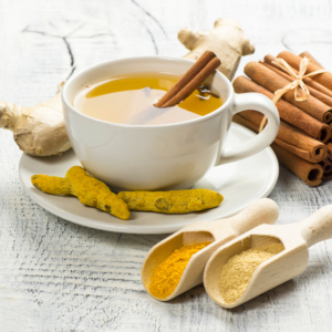 Turmeric Ginger Cinnamon Tea