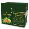 VIDA FARM 100 Premium Guava Leaf Tea Bags, Zero Sugar Tea, Handpicked, 100% Pure and Natural Guava Leaves, Dried Guava Leaves Tea, Non-GMO, No Caffeine, Gluten-Free, Vegan