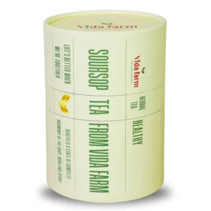 VIDA FARM 100 Soursop Leaves Tea Bags, 100% Natural Soursop Graviola Leaf Tea Bags, Dried Soursop Guanabana Leaves Herbal Tea Bags, Soursop Leaf Tea, No Sugar, No Caffeine, Vegan