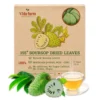 VIDA FARM 155+ Premium Dried Soursop Leaves Tea, 100% Natural Whole Dried Graviola Leaves, Hojas de Guanabana Para Te Soursop Guanabana Leaves, Soursop Tea Leaves, Soursop Leaf Herbal Tea