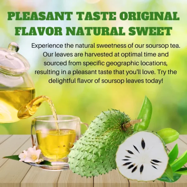VIDA FARM 155+ Premium Dried Soursop Leaves Tea, 100% Natural Whole Dried Graviola Leaves, Hojas de Guanabana Para Te Soursop Guanabana Leaves, Soursop Tea Leaves, Soursop Leaf Herbal Tea