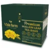 VIDA FARM Mullein Leaf Tea Bags, 125 Tea Bags, 100% Natural Mullein Leaves Tea, Dried Mullein Herbal Tea Bags, No Additives, Caffeine Free, Sugar Free