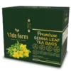 VIDA FARM Senna Tea Bags, 125 Tea Bags Senna Leaf Herbal Tea, 100% Natural Dried Senna Leaves Tea, Mild Taste, Caffeine Free, Sugar Free